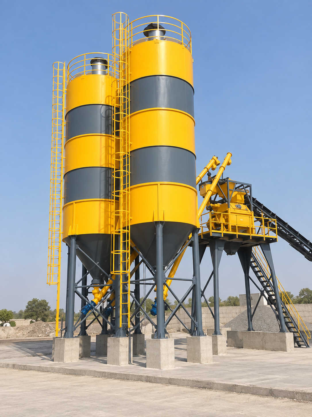 Cement & Fly Ash Storage Silo thumbnail 2