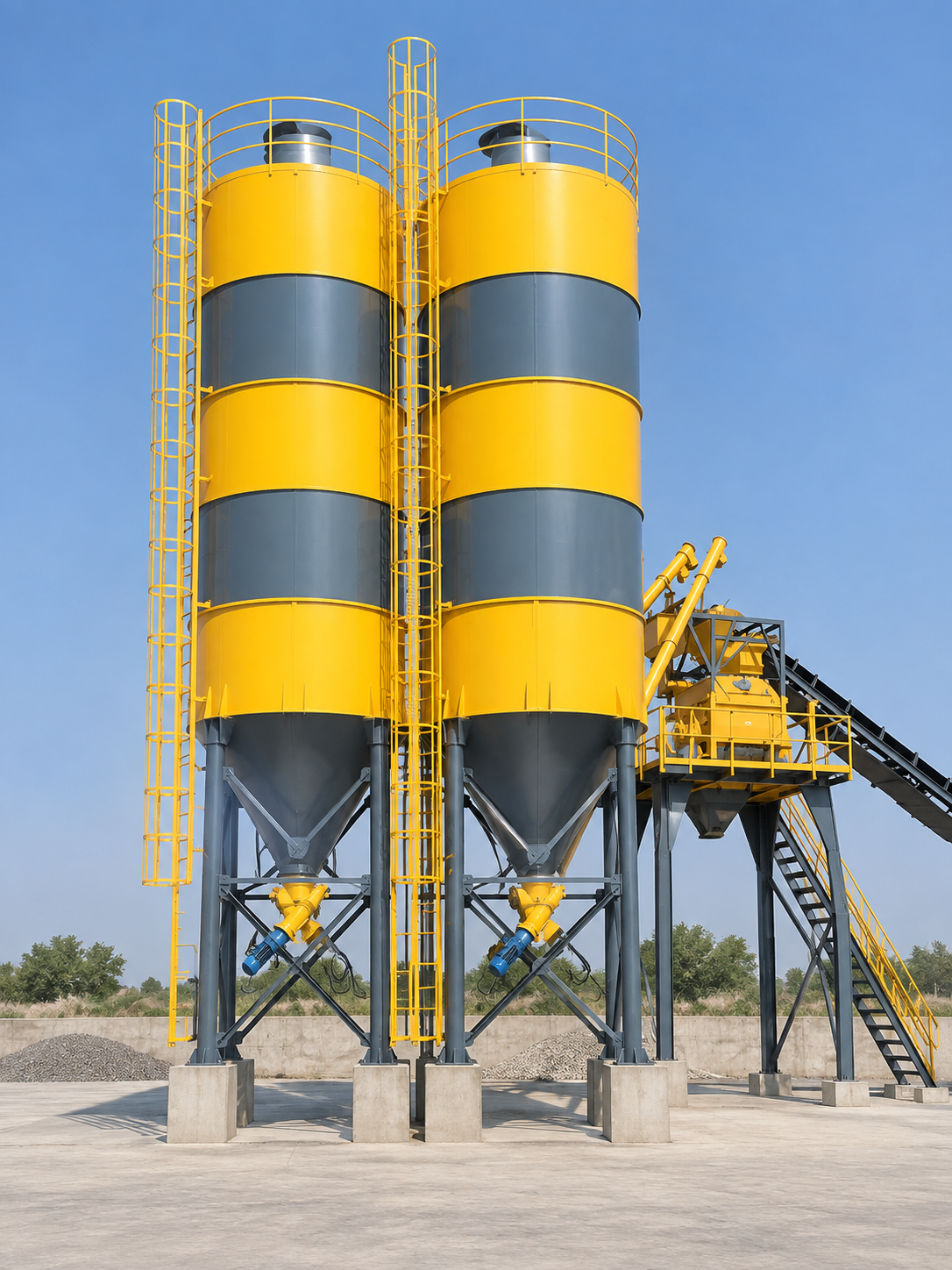 Cement & Fly Ash Storage Silo thumbnail 3