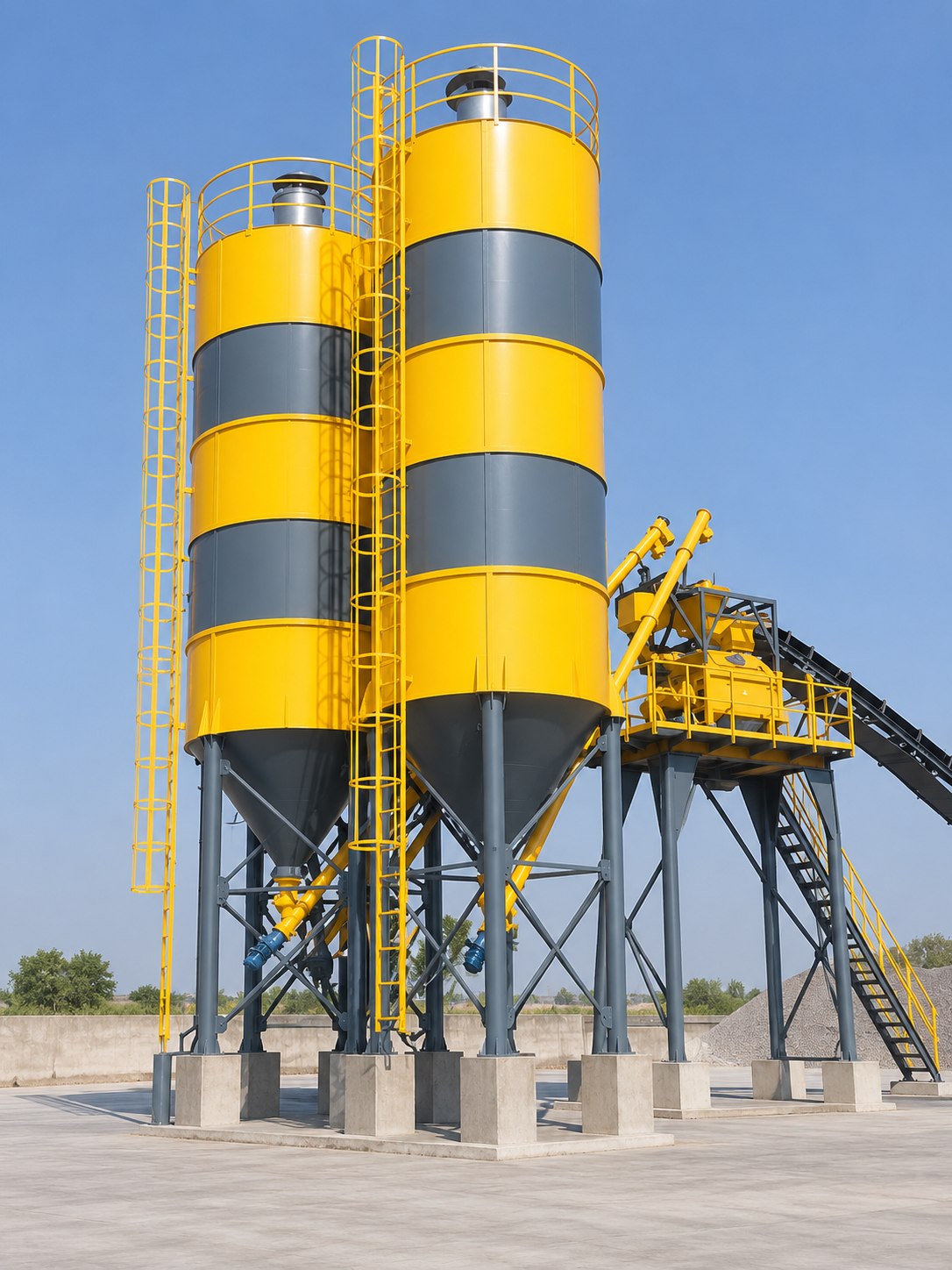 Cement & Fly Ash Storage Silo thumbnail 4