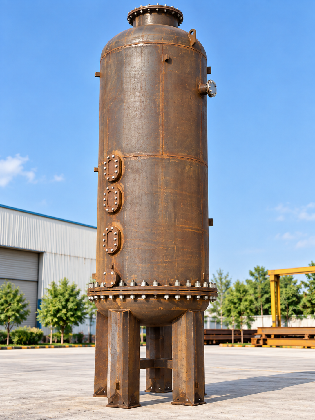 Horizontal Cement Storage Silo thumbnail 2