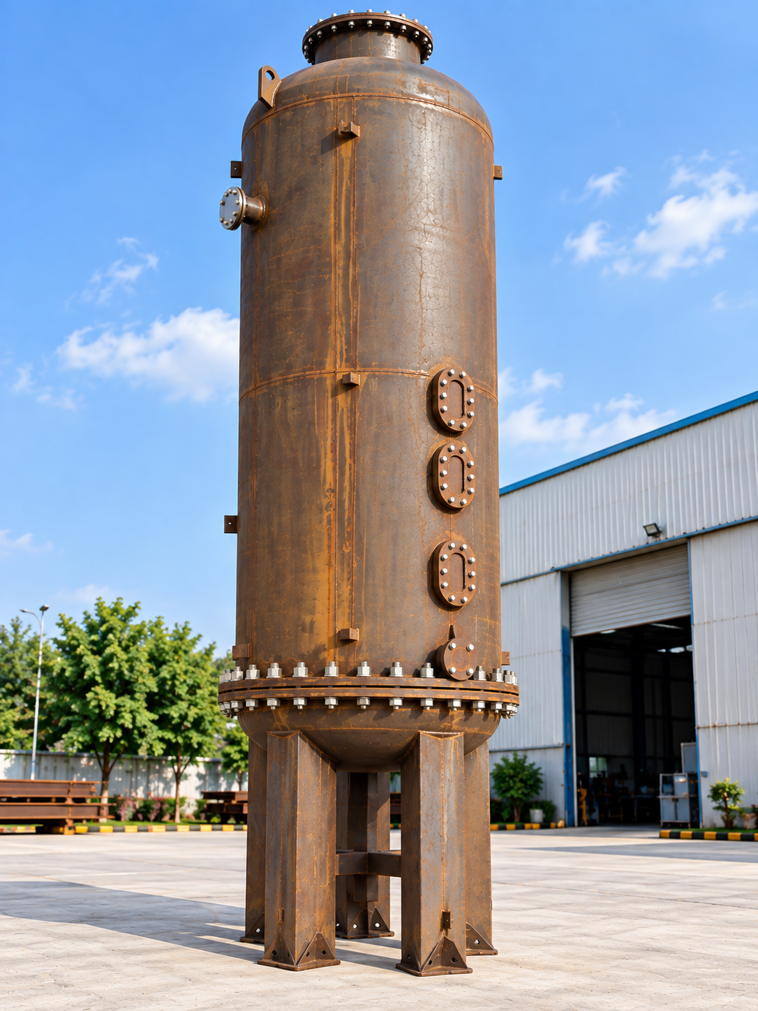 Horizontal Cement Storage Silo thumbnail 3