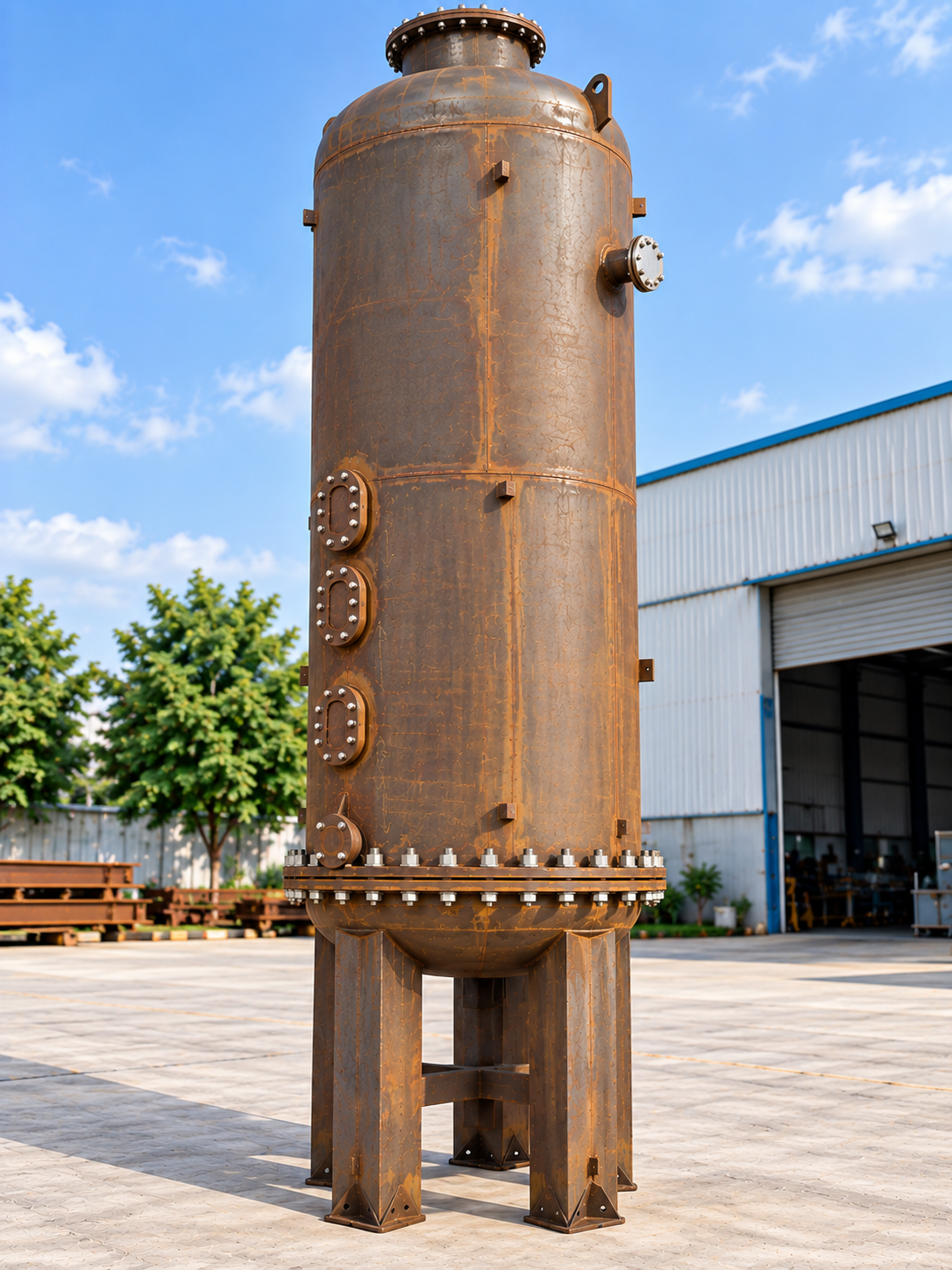 Horizontal Cement Storage Silo thumbnail 4