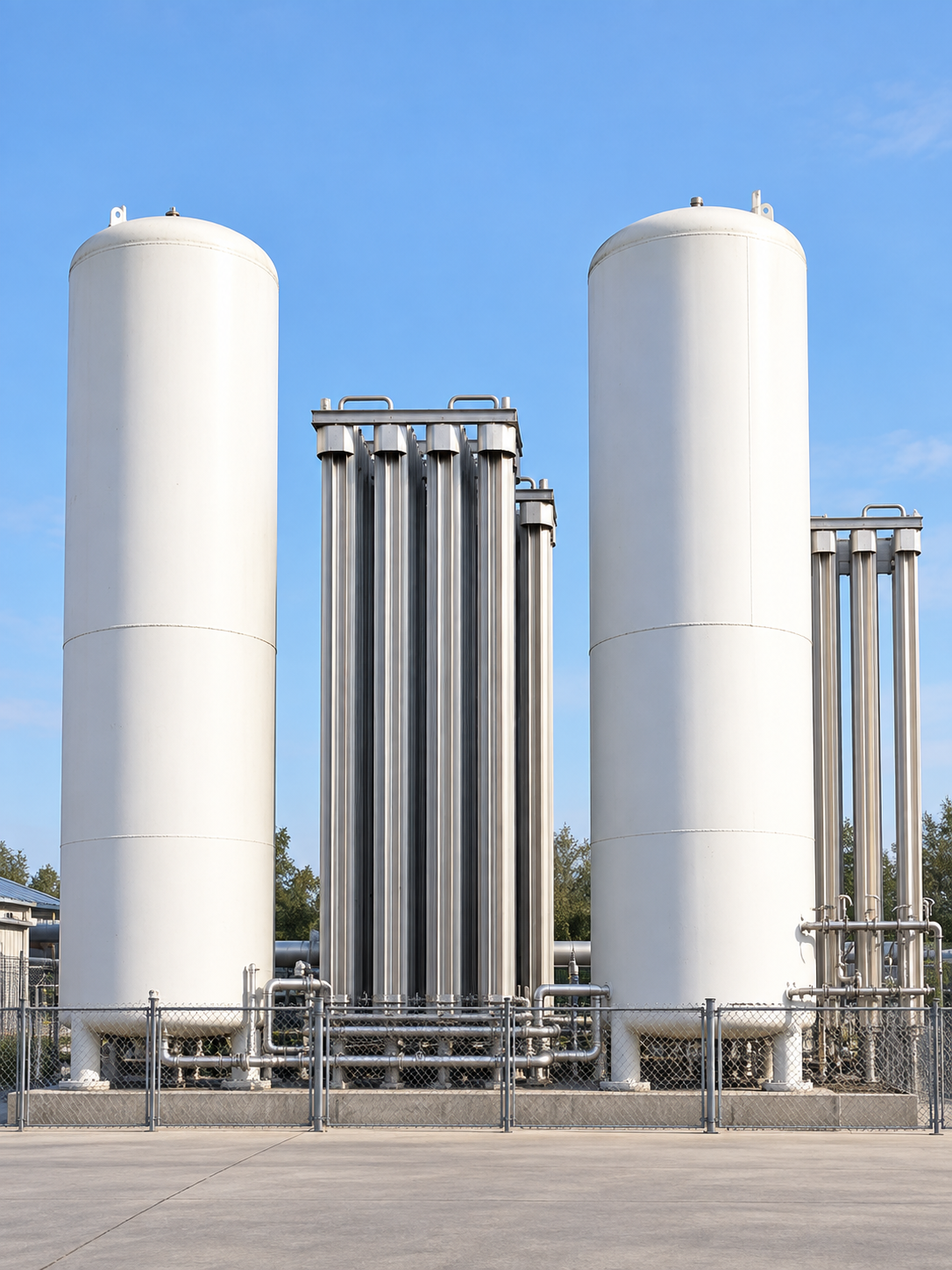 Industrial storage tanks
